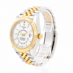 Rolex Sky-Dweller 42MM White Dial 336933 Two-Tone Watch